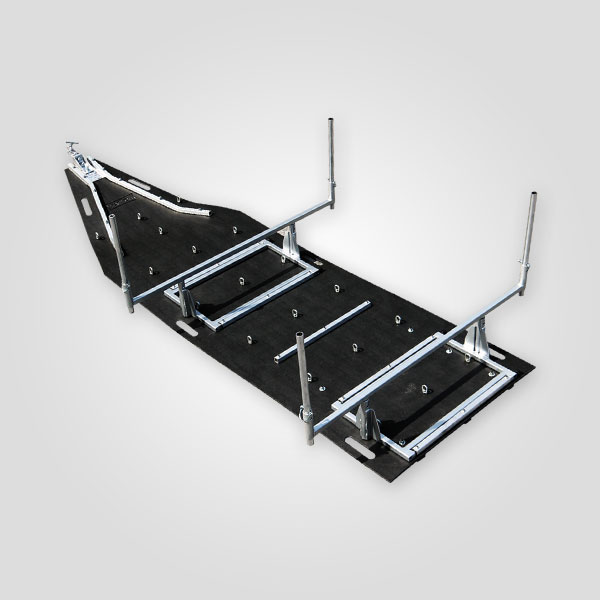 4x8 Karyon Snowmobile Sleigh Module - 4' x 8' Material Support Rack Set